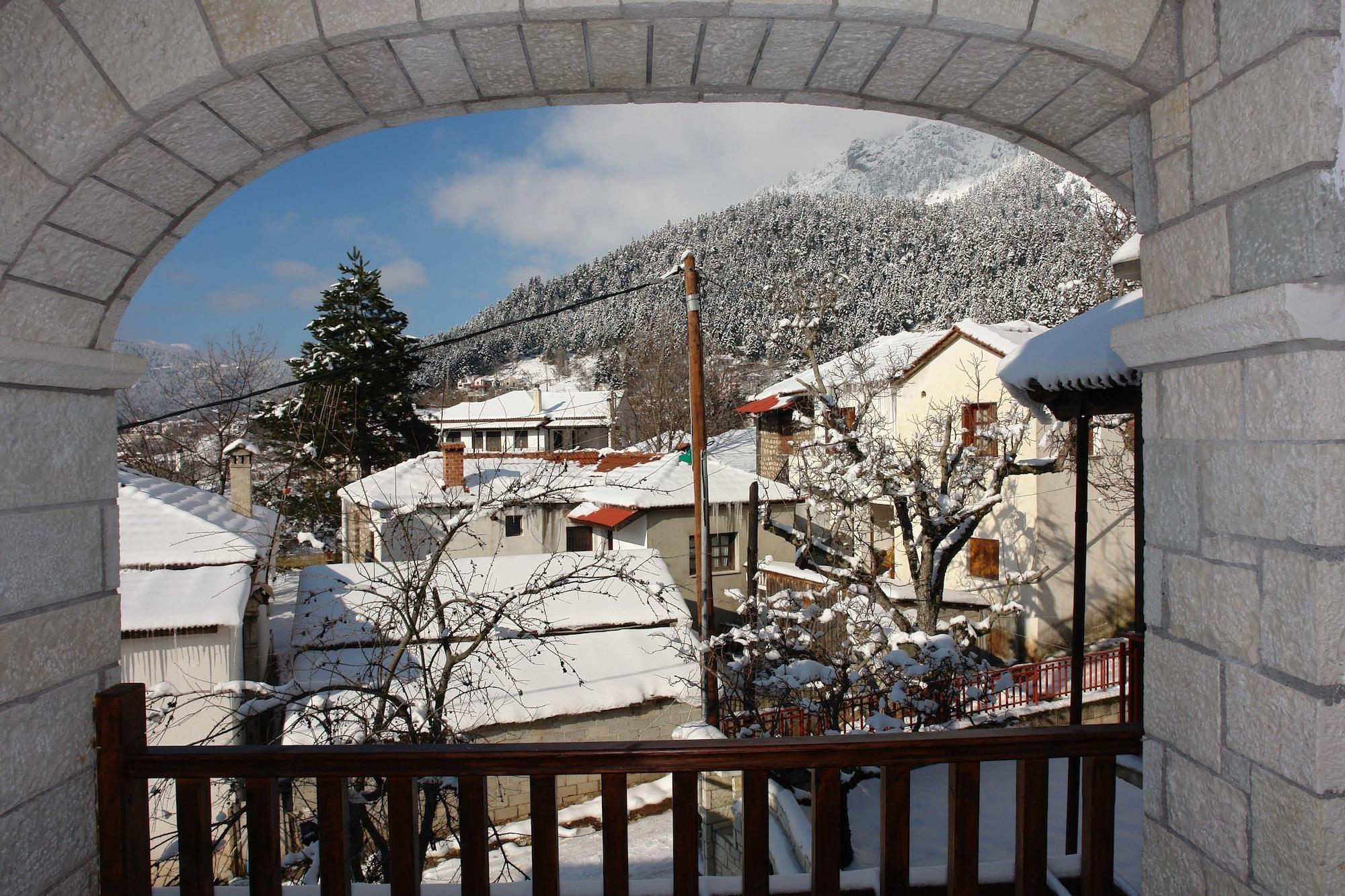 Hotel Mikri Arktos Eláti Exterior foto